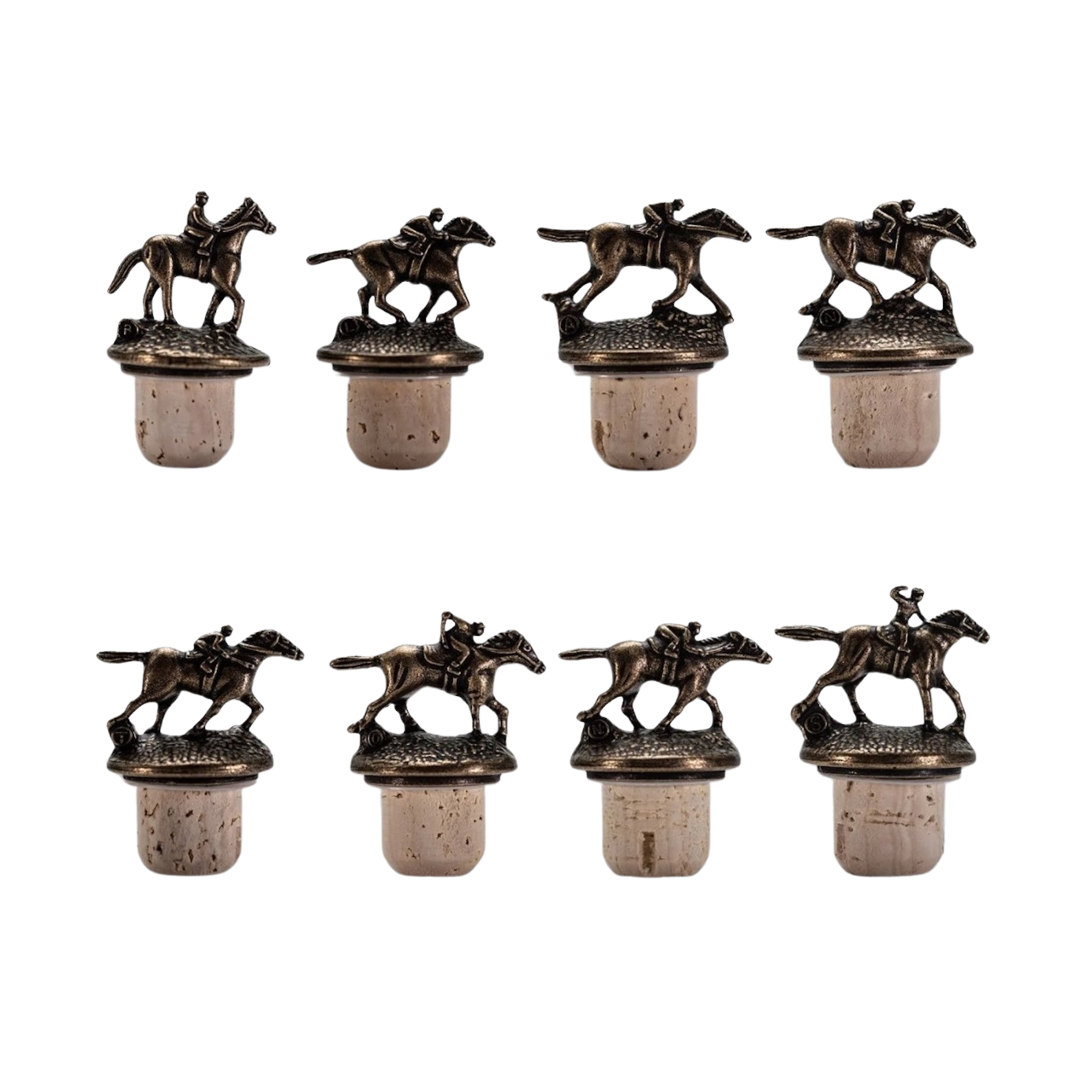Blanton's ブラントン　ボトルキャップセット 8体　激レア！！　バーボン Blanton's Bourbon Complete Set of 8 Bottle Stoppers — The Official
